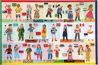 eeBoo 100 PC Puzzle - Children of World