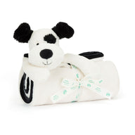 Jellycat Bashful Black & Cream Puppy