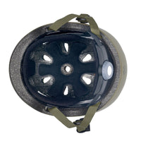 Small/Medium Matte Green Helmet Pinch-Free