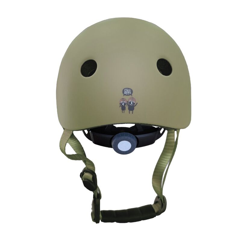 Small/Medium Matte Green Helmet Pinch-Free