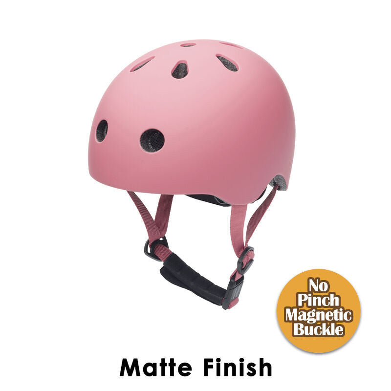 Extra Small Matte Pink Helmet Pinch-Free