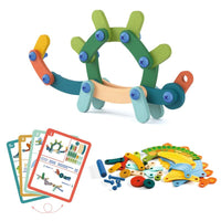 Buildo - Dinosaurs Wooden Construction Set