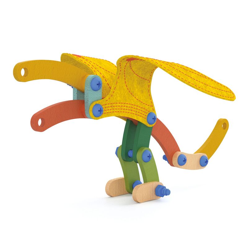 Buildo - Dinosaurs Wooden Construction Set