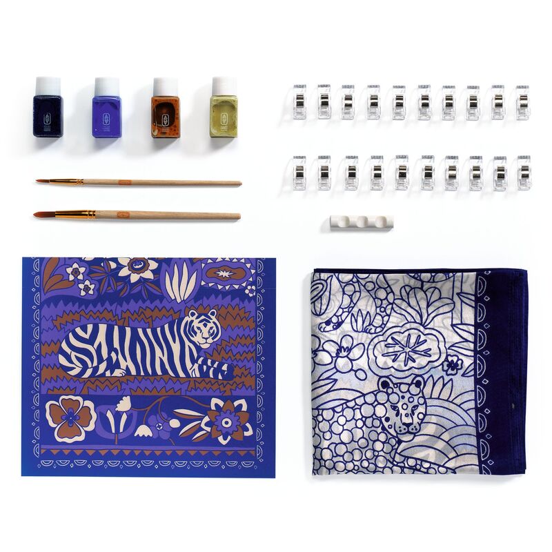 Atelier 10 - Tiger Silk Scarf Painting Kit