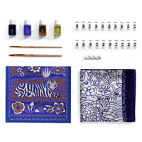 Atelier 10 - Tiger Silk Scarf Painting Kit