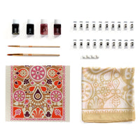 Atelier 11 - Floral Silk Scarf Painting Kit