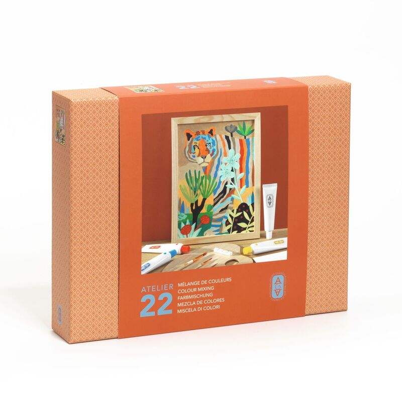 Atelier 22 - Tiger Canvas Painting Kit