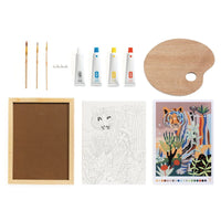 Atelier 22 - Tiger Canvas Painting Kit