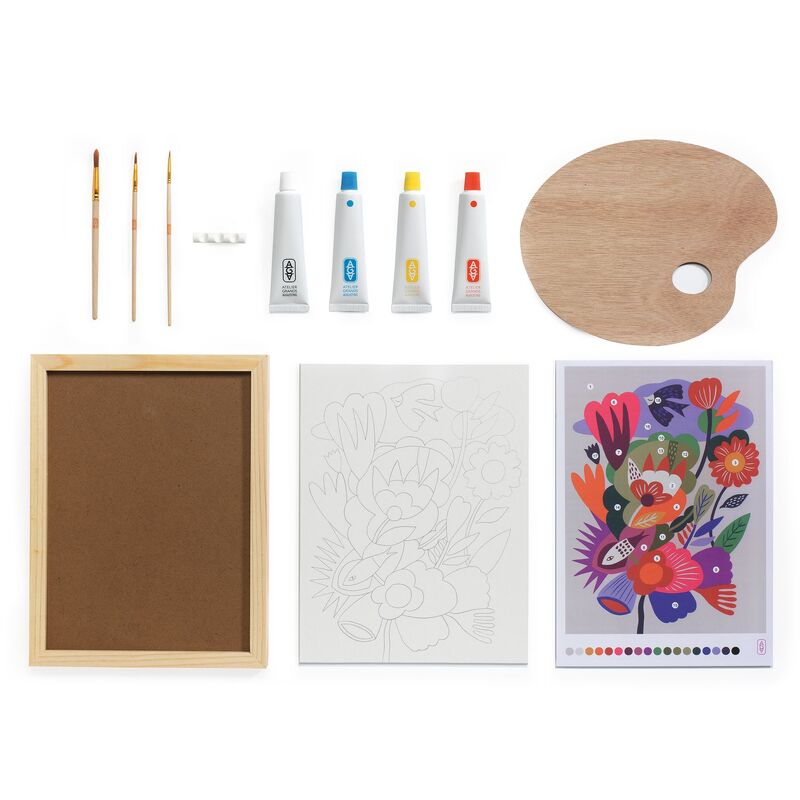 Atelier 23 - Abstract Canvas Painting Kit