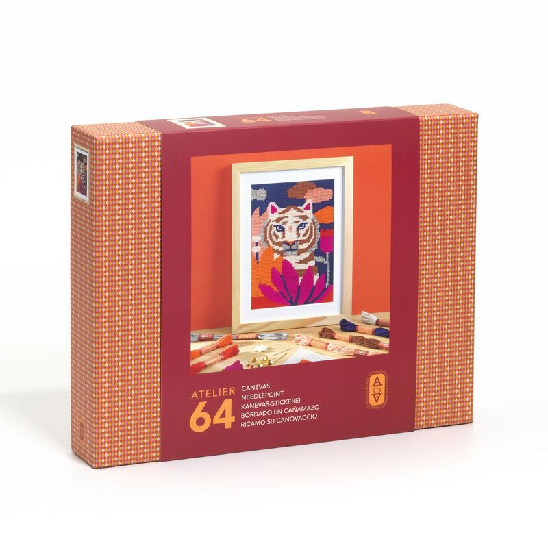 Atelier 64 - Tiger Needlepoint Kit