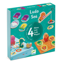 Ludo Sea 4-in-1 Wooden Game