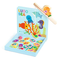 Ludo Sea 4-in-1 Wooden Game