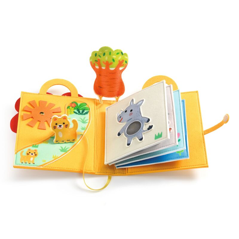 SoftiBook Lion Felt Activity Book