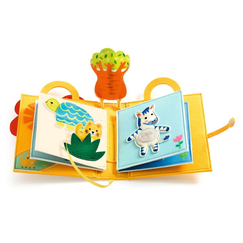 SoftiBook Lion Felt Activity Book