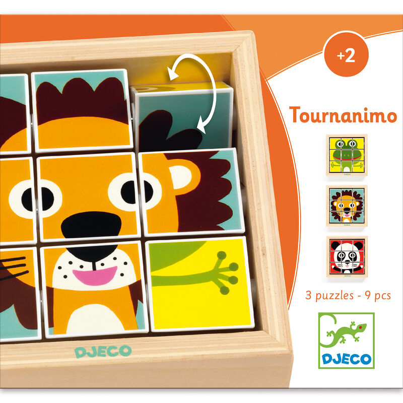 Touranimo Wooden Animal Puzzle