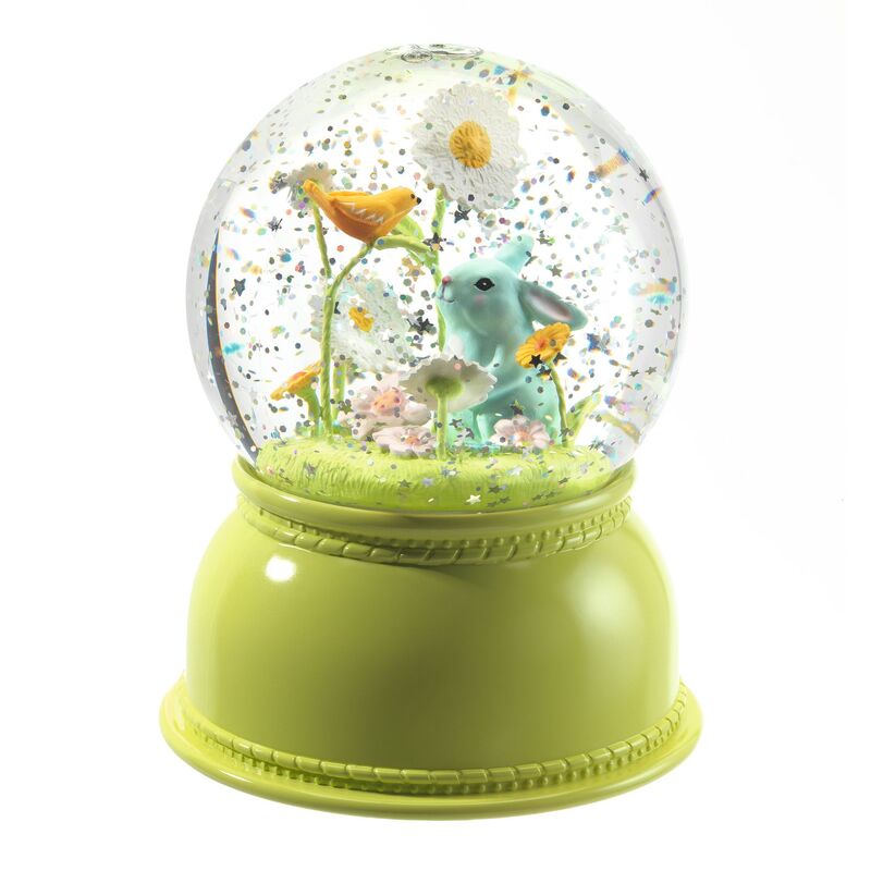 Rabbit Snow Globe Nightlight