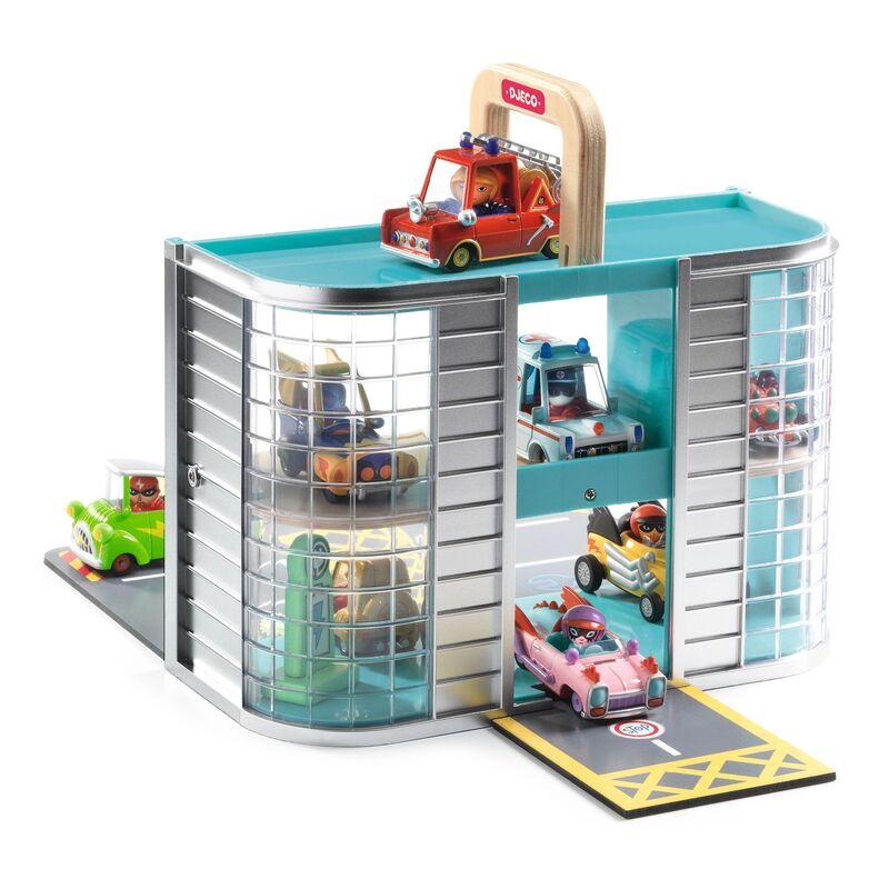 Nomad Garage Portable Crazy Motors Play Set
