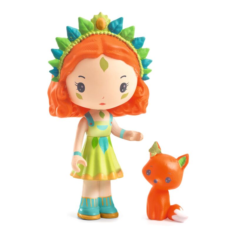 Sylvia & Fox's Forest House with Tinyly Figurine & Pet