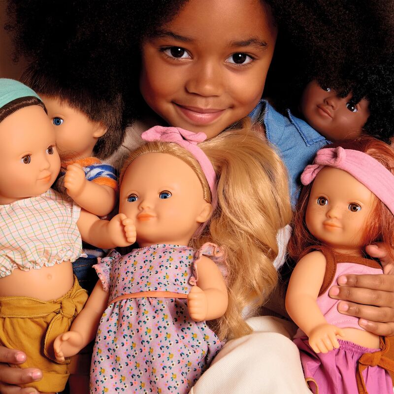 32 cm Pomea Lovely Fred Brown Hair Doll