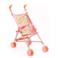 54 cm Pomea Pink Flower Doll Umbrella Stroller