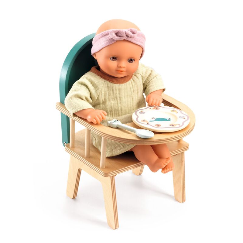 Baby Pomea Doll High Chair