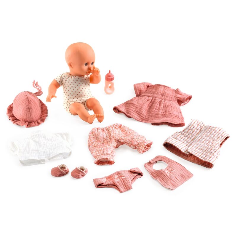 Lily's Suitcase Baby Pomea Doll Play Set