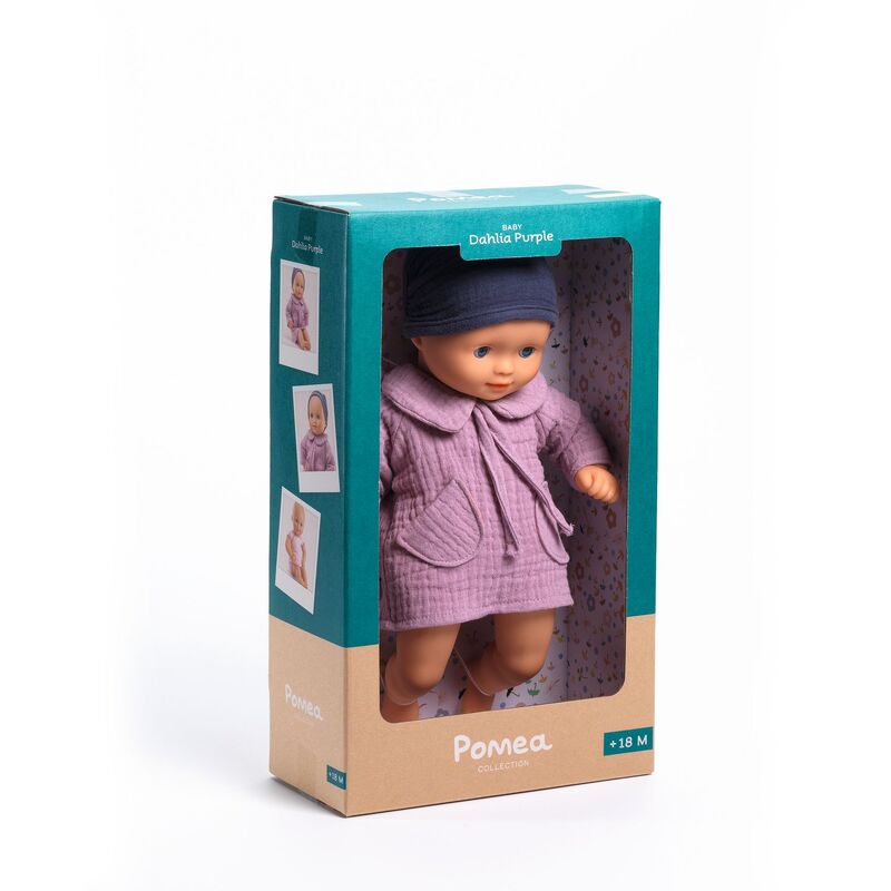 32 cm Pomea Machine Washable Dahlia Soft Body Doll