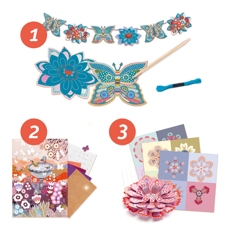The Flower Garden Multi Craft Box Set