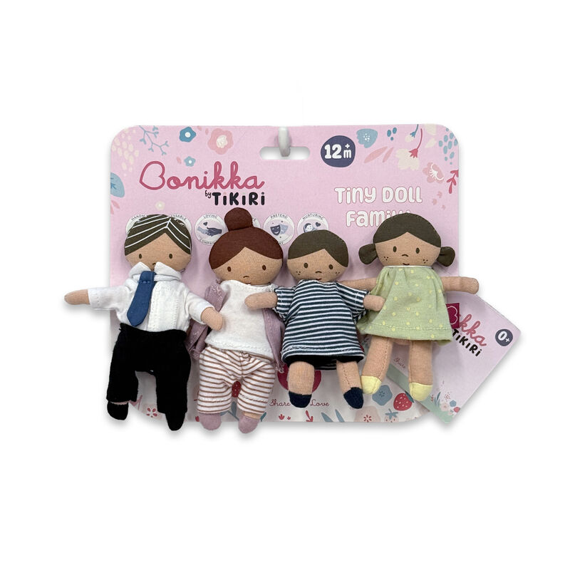 Tiny Doll Family of 4 (220601)