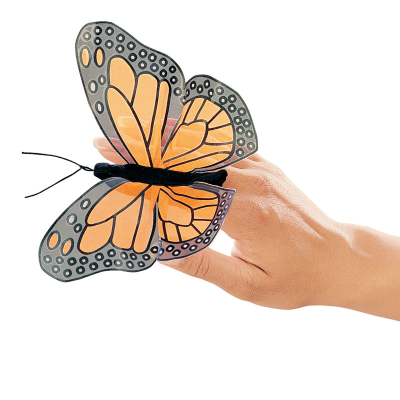 Pack of 6 Monarch Butterfly Finger Puppets