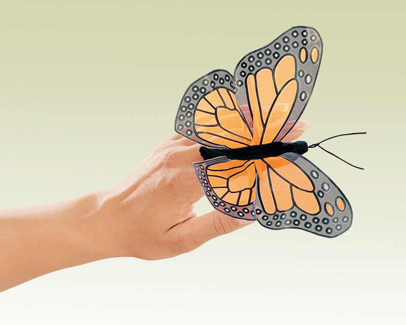 Pack of 6 Monarch Butterfly Finger Puppets