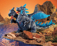 Blue 3 Head Dragon Puppet