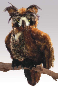 Great Horned Owl Puppet