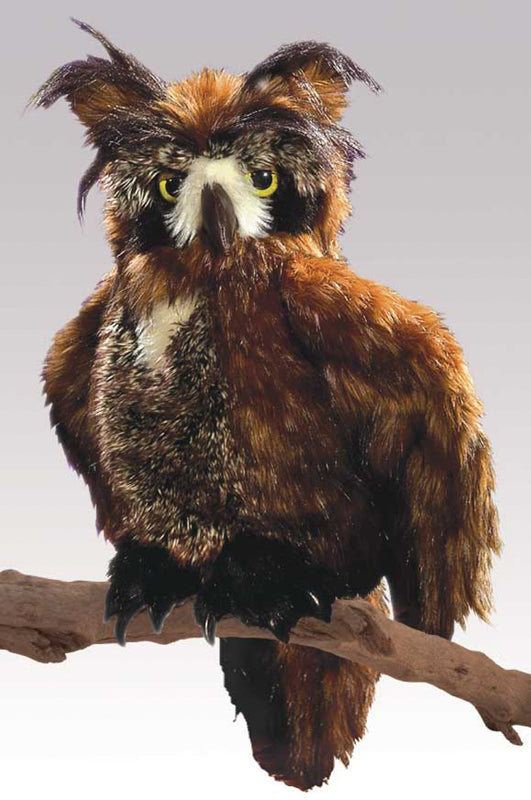Great Horned Owl Puppet