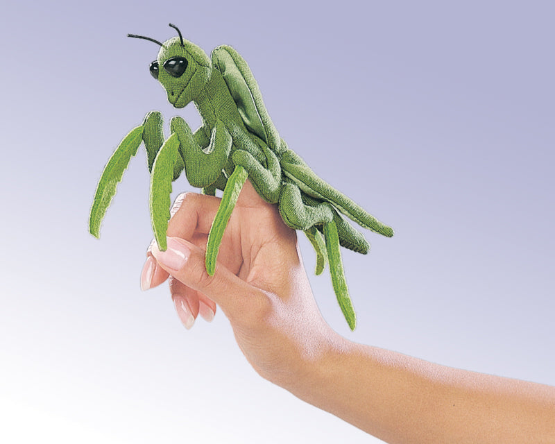 Pack of 6 Praying Mantis Finger Puppets