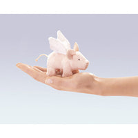 Pack of 4 Winged Piglet Finger Puppets