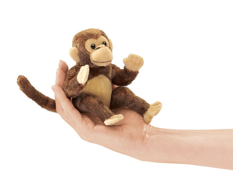 Pack of 3 Monkey Finger Puppets