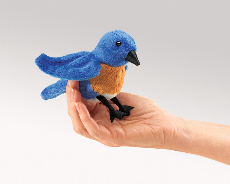 Pack of 3 Bluebird Finger Puppets