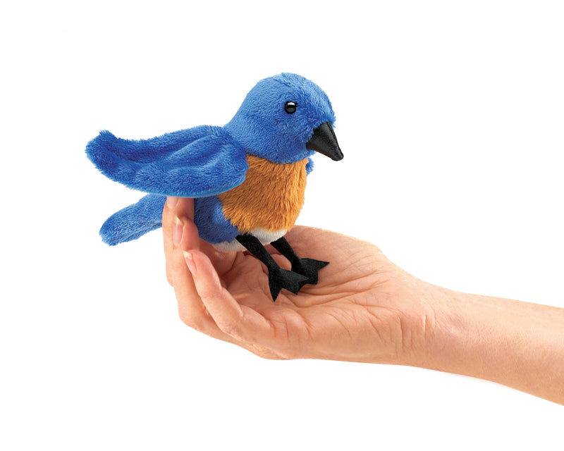 Pack of 3 Bluebird Finger Puppets