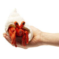 Pack of 3 Hermit Crab Finger Puppets