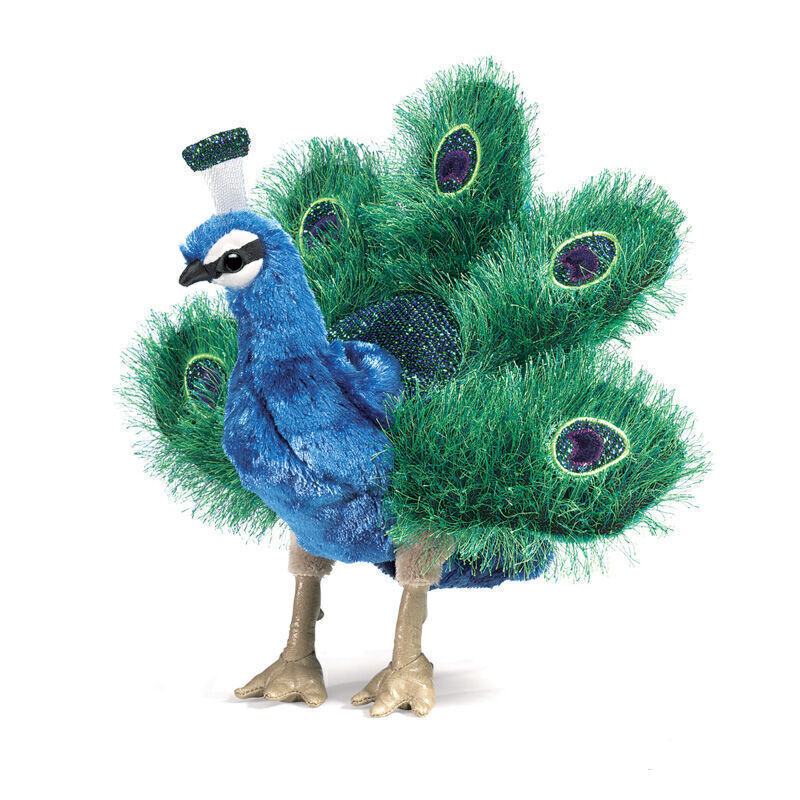 Small Peacock Puppet