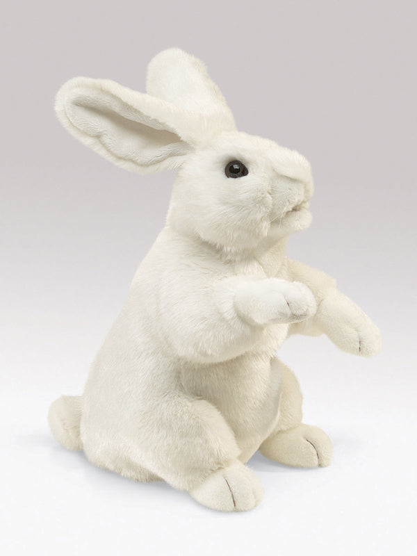 Standing White Rabbit Puppet