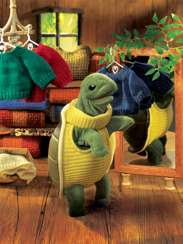 Turtleneck Turtle Puppet