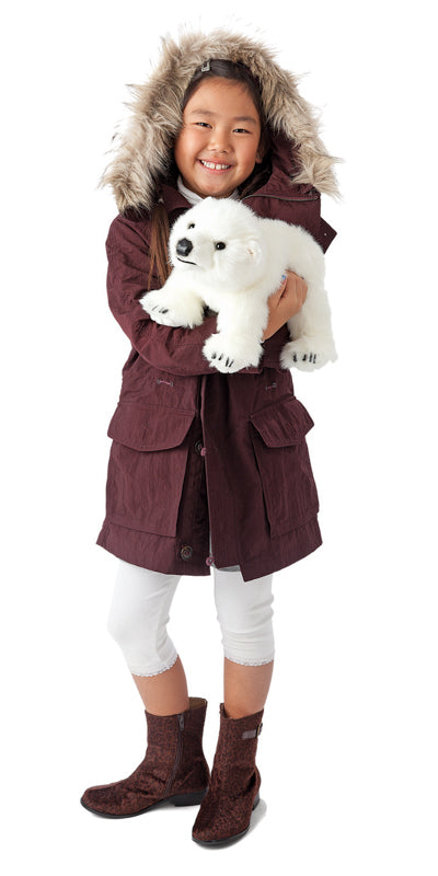 Polar Bear Cub Hand Puppet