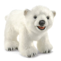 Polar Bear Cub Hand Puppet