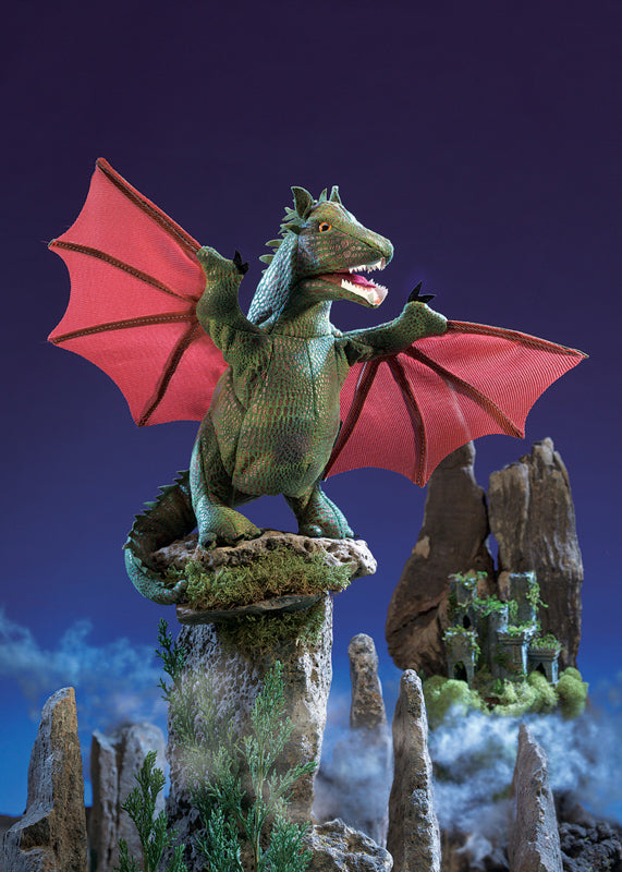 Winged Dragon Hand Puppet