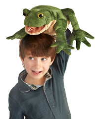 Green Toad Puppet