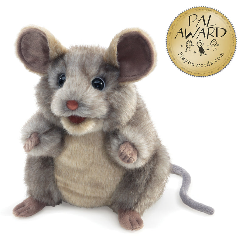 Grey Mouse Puppet