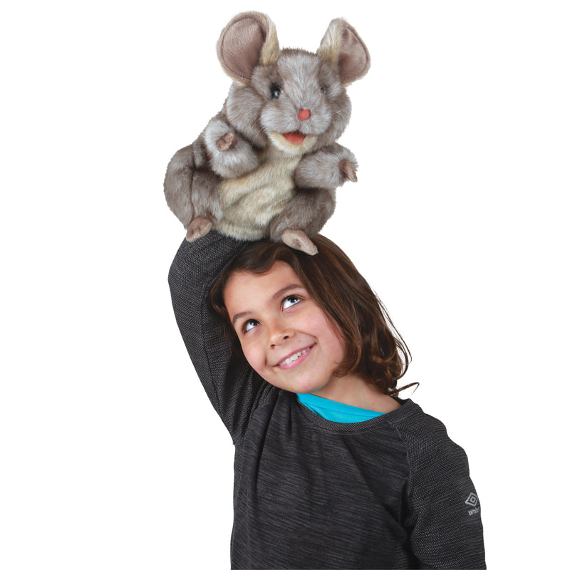 Grey Mouse Puppet