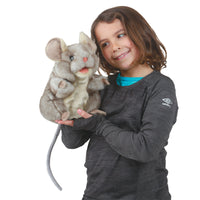 Grey Mouse Puppet